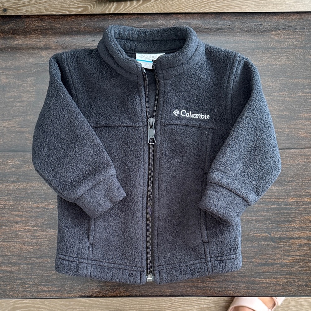 Columbia Charcoal Fleece Jacket